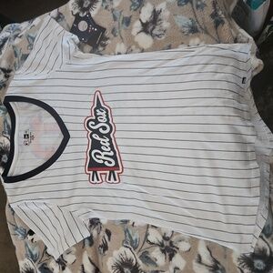 Women's Red Sox Game Shirt NWT Sz Med.